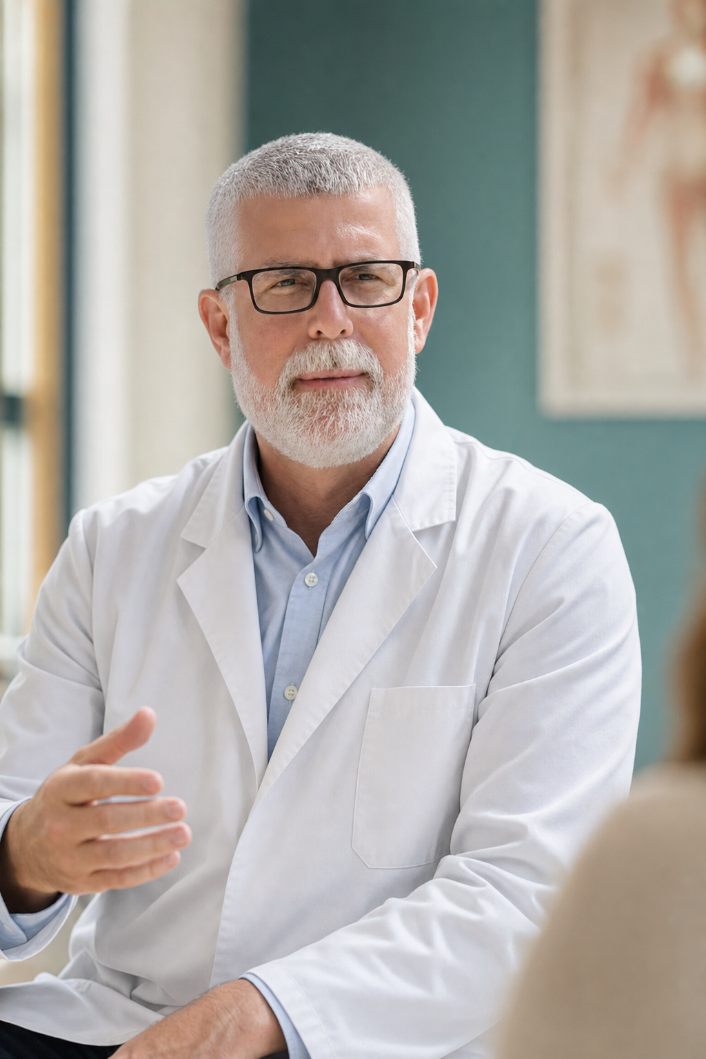 Dr. Christopher Bray in a clinical teaching setting